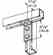 Cooper B-line B103HDG Cooper B-Line  Three Hole Corner Angle Turkey