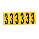 Brady 1550-3 15 Series Number & Letter Card Turkey