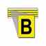 Brady 3400-B 34 Series Number & Letter Card Turkey