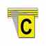 Brady 3400-C 34 Series Number & Letter Card Turkey