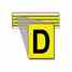 Brady 3400-D 34 Series Number & Letter Card Turkey