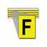 Brady 3400-F 34 Series Number & Letter Card Turkey