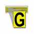 Brady 3410-G 34 Series Number & Letter Card Turkey