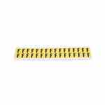 Brady 3420-F 34 Series Number & Letter Card Turkey