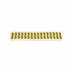 Brady 3420-5 34 Series Number & Letter Card Turkey