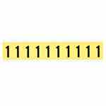 Brady 3430-1 34 Series Number & Letter Card Turkey