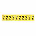 Brady 3430-2 34 Series Number & Letter Card Turkey
