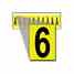 Brady 3430-6 34 Series Number & Letter Card Turkey