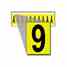 Brady 3430-9 34 Series Number & Letter Card Turkey