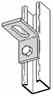 Cooper B-line B372HDG Cooper B-Line  Two Hole Adjustable Corner Angle Turkey