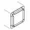 Cooper B-line 44 GF Cooper B-Line  Wireway Panel Adapter Turkey