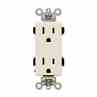 Leviton 16252-W 15A Duplex Receptacle Turkey