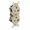 Leviton 5352-I Duplex Receptacle Turkey