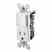 Leviton 5625-W 15 Amp Decora Combination Switch Turkey