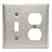Leviton 84005 Comb Wallplate Turkey