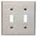 Leviton 84009 Toggle Wallplate Turkey