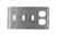 Leviton 84043 Comb Wallplate Turkey