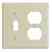 Leviton 86005 Combo Wallplate Turkey
