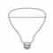 Philips Lighting 100PAR / 1 / R 120V 6 / 1 100PAR/1/R 120V 6/1 Reflector BR38 Flood Red Turkey