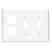 Leviton 80721-E Comb Wallplate Turkey
