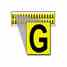 Brady 1520-G 15 Series Number & Letter Card Turkey