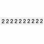 Brady 9713-2 97 Series Number & Letter Card Turkey