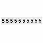 Brady 9713-5 97 Series Number & Letter Card Turkey
