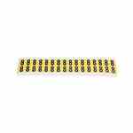 Brady 3420-8 34 Series Number & Letter Card Turkey