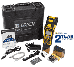 Brady BMP61 Label Maker Kit Turkey