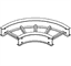Cooper B-line 6A1290HB24 Cooper B-Line  Cable Tray 90° Horizontal Bend Turkey