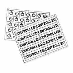 Leviton CRLAB Control Label Turkey