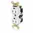Leviton 5262-S2W Controlled Duplex Receptacle Turkey