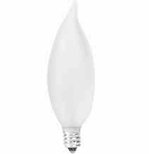 Philips Lighting BC40BA9C / F / LL 6 / 2 BC40BA9C/F/LL 6/2 40 Watt Incandescent Bulb Frost Bent Tip Turkey
