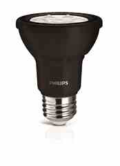 Philips Lighting 6PAR20 / F25 3000 DIM B 6PAR20/F25 3000 DIM B 6 W Dimmable LED PAR20 Black Turkey