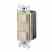 Leviton 1754-ILI 2 Sw Combo/rocker/illum Turkey