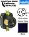 Leviton CS636-9 Locking Receptacle Turkey