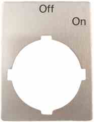 Abb SK 615-552-53 ABB  22mm Legend Plate Turkey