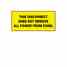 Brady 88320 Machine & Operational Sign Turkey