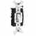 Leviton 5503-LHW Lighted Handle 3w Sw Turkey