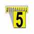 Brady 3440-5 34 Series Number & Letter Card Turkey