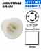 Leviton 2415 Locking Flanged Inlet Turkey