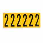Brady 1550-2 15 Series Number & Letter Card Turkey