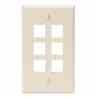 Leviton 41080-6IP Wallplate Turkey