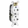 Leviton CR020-W 20 Amp Duplex Receptacle Turkey