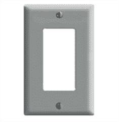 Leviton 80601GY Decora/GFCI Wallplate Turkey