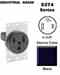 Leviton LEV5374S00 50 Amp Flush Mount Receptacle Turkey