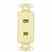 Leviton 41668-I Jack Dplx 6p6c/8p8c Iv Turkey