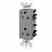 Leviton 16362-HGG Hospital Grade Decora Duplex Receptacle Turkey