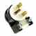 Leviton 5666-CA 15 Amp Angled Plug Turkey