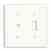 Leviton 88077 Combo Wallplate Turkey